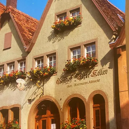 Gaestehaus Alter Keller Ротенбург-на-Таубері