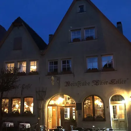Отель Gaestehaus Alter Keller Ротенбург-на-Таубере