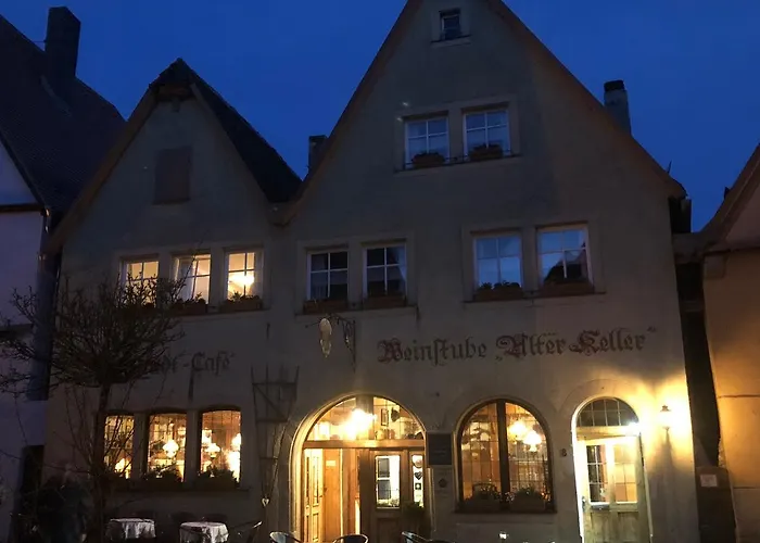 ホテル Gaestehaus Alter Keller ローテンブルク・オプ・デア・タウバー